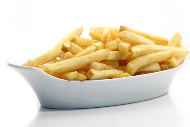 Portion of fries